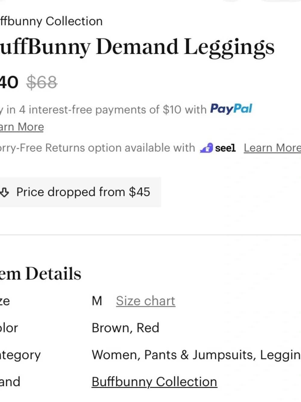 BuffBunny High-Waist Leggings - Picture 8 of 9